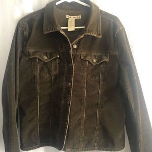 CORDUROY BROWN LIGHTWEIGHT JACKET Size L